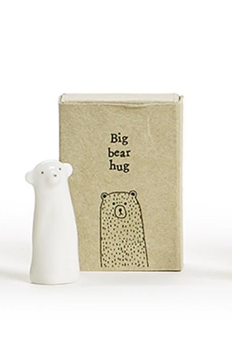 Two's Company | Tall Animal Matchbox in Gift Box With Saying