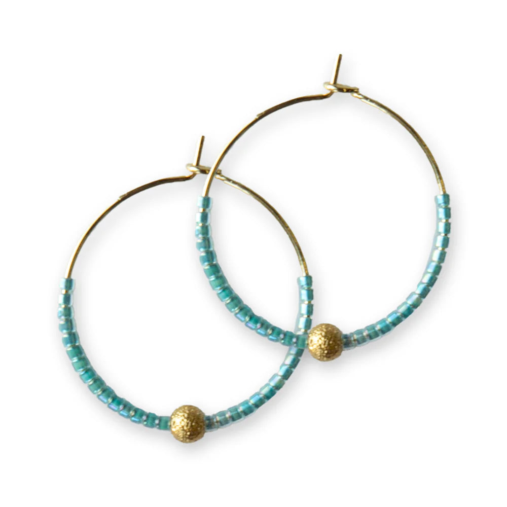 Lenny & Eva | Sprinkles Earrings-Turquoise