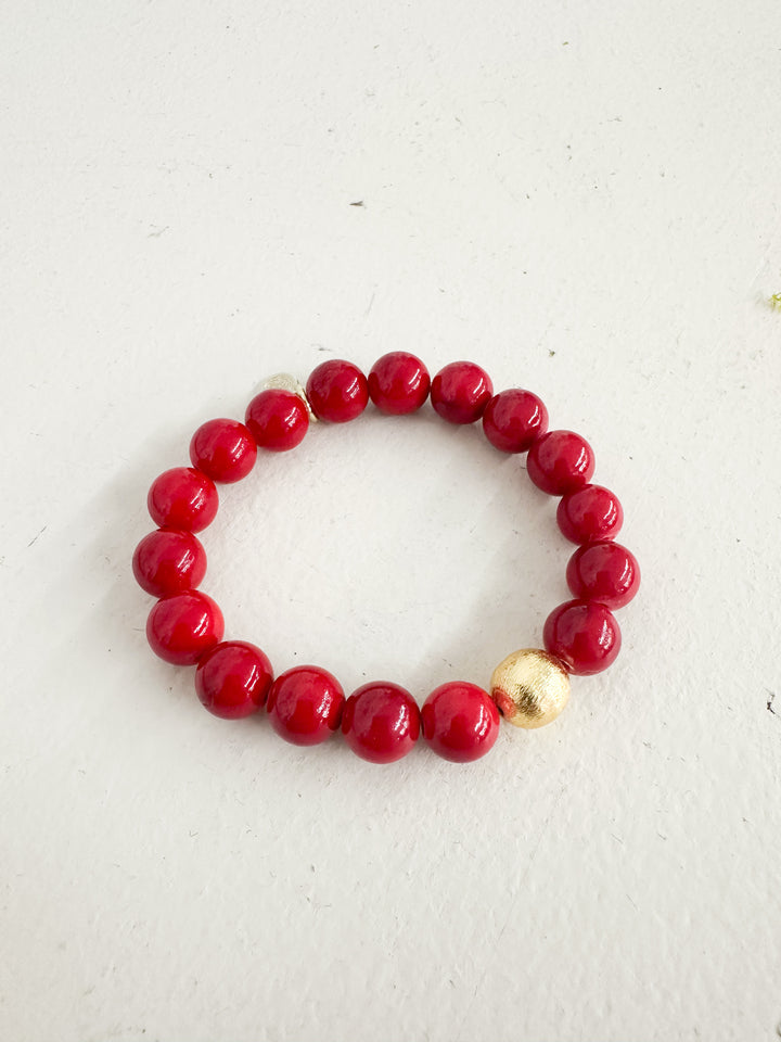 BuDhaGirl | Bianca Bracelet - Rouge