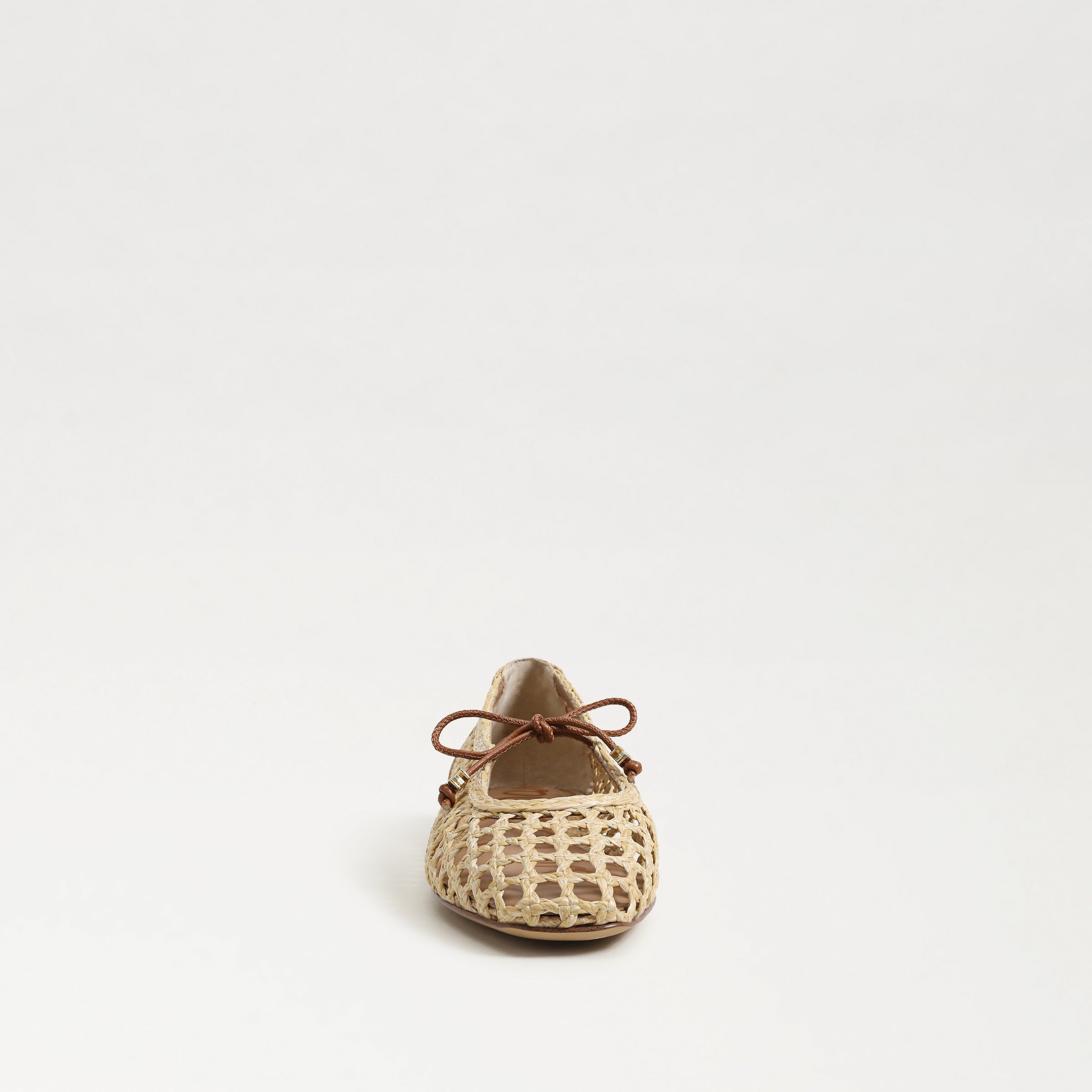 Sam Edelman | Marcie Windowpane Weave Flat - Bleached Beechwood