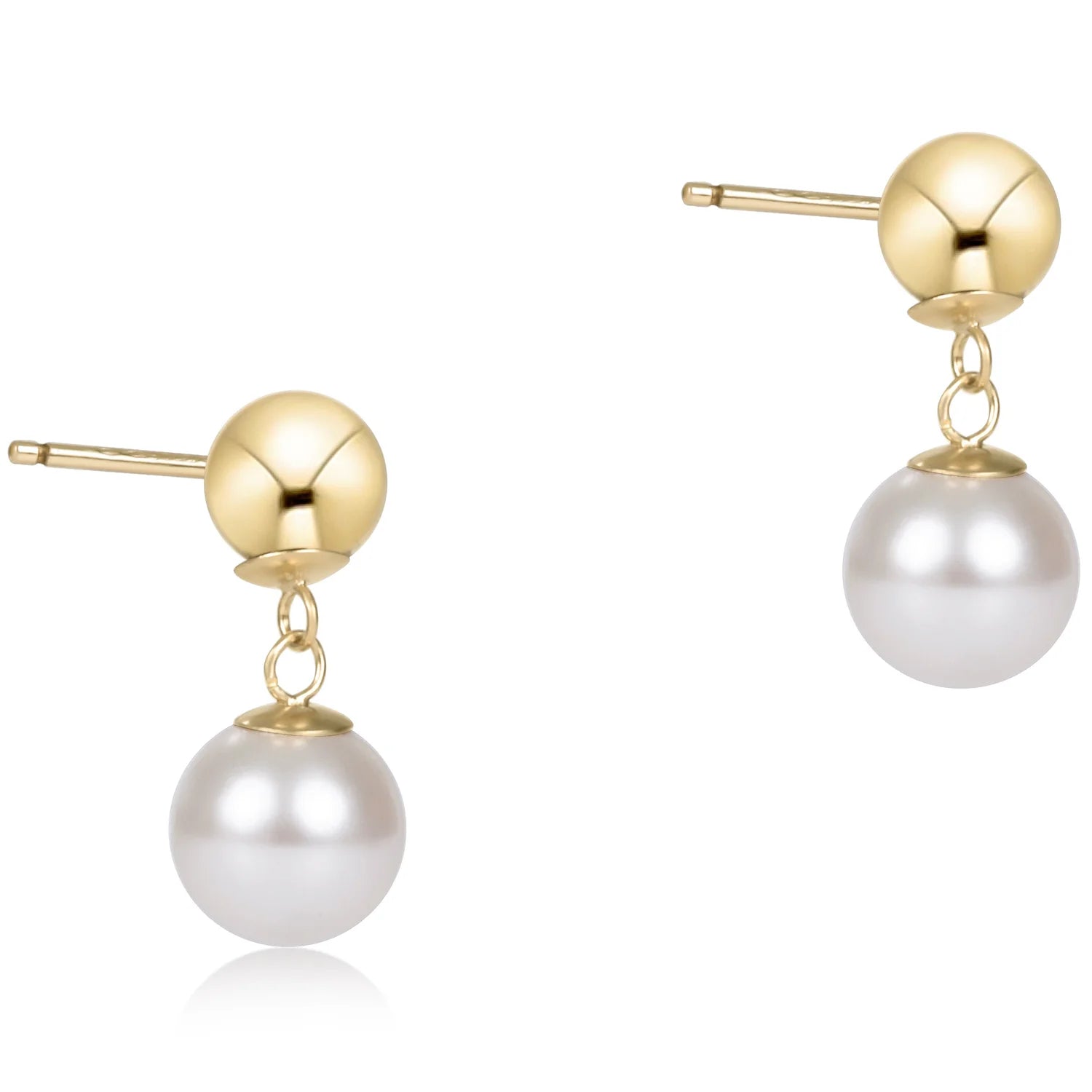 Enewton | Classic 10mm Ball Drop Stud - Pearl