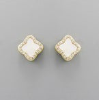 Madison's Exclusive | Clover Studs