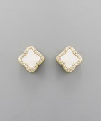 Madison's Exclusive | Clover Studs