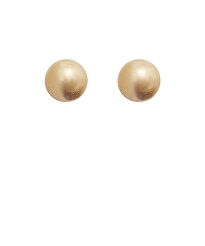 Metal Ball Earrings