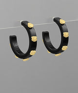 Madison's Exclusive | Saturday Spirit Hoop Earrings