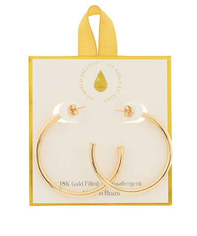 Madison's Exclusive | Gold Hoops