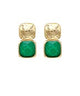 Madison's Exclusive | Bold Stone & Metal Earrings