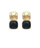 Madison's Exclusive | Bold Stone & Metal Earrings