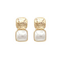 Madison's Exclusive | Bold Stone & Metal Earrings