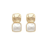 Madison's Exclusive | Bold Stone & Metal Earrings