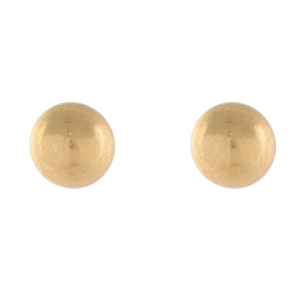 Madison’s Exclusive | Classic Gold Ball Stud Earrings