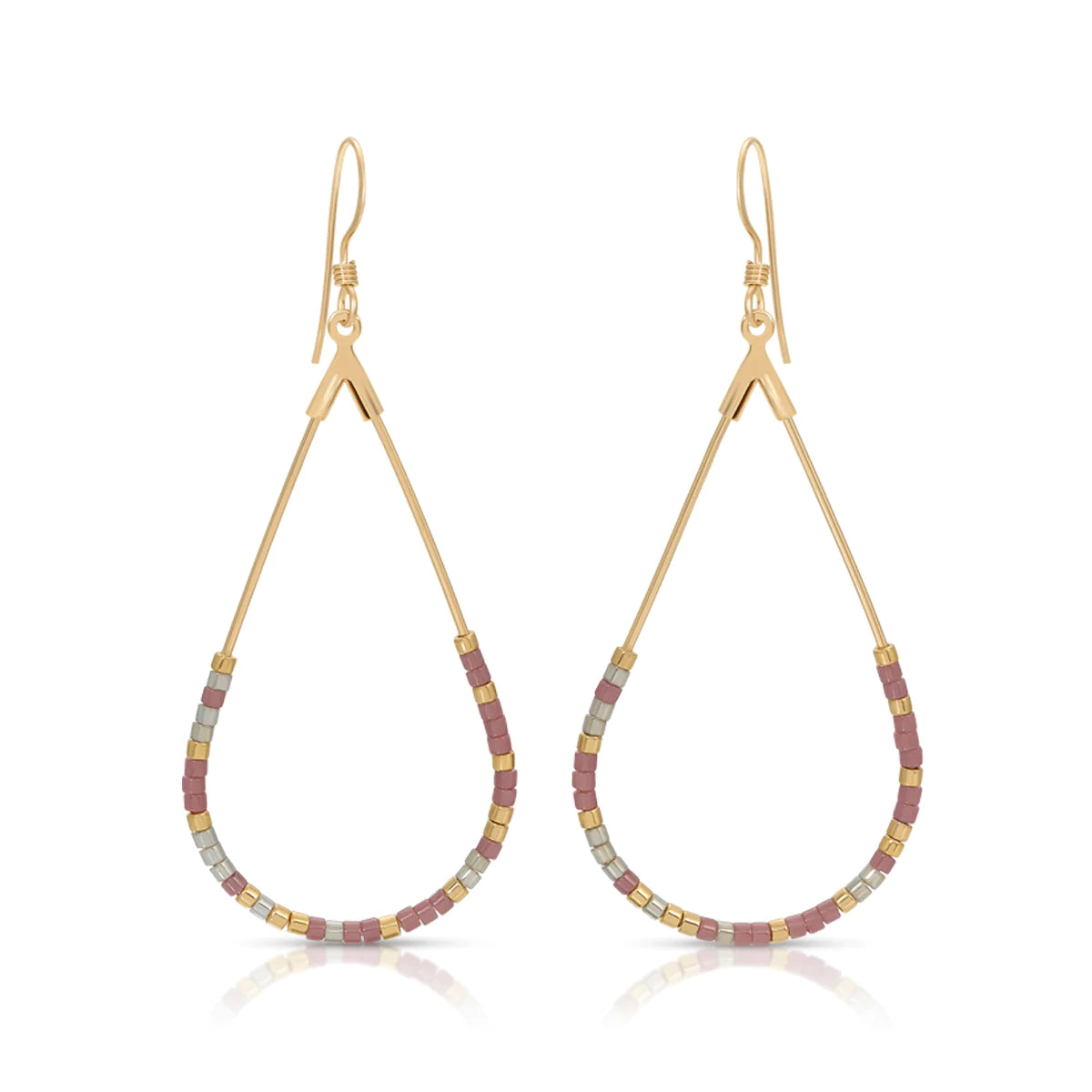 Dot & Dash | Standard Hoop Earrings