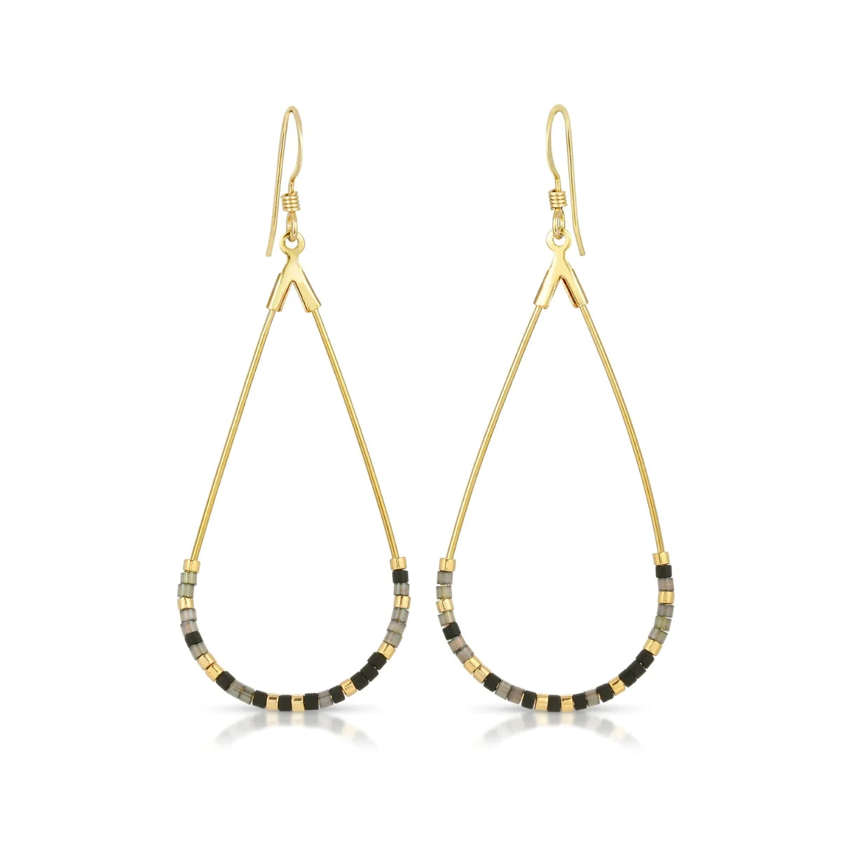 Dot & Dash | Standard Hoop Earrings