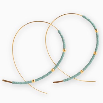 Lenny & Eva | Confetti Earrings-Turquoise