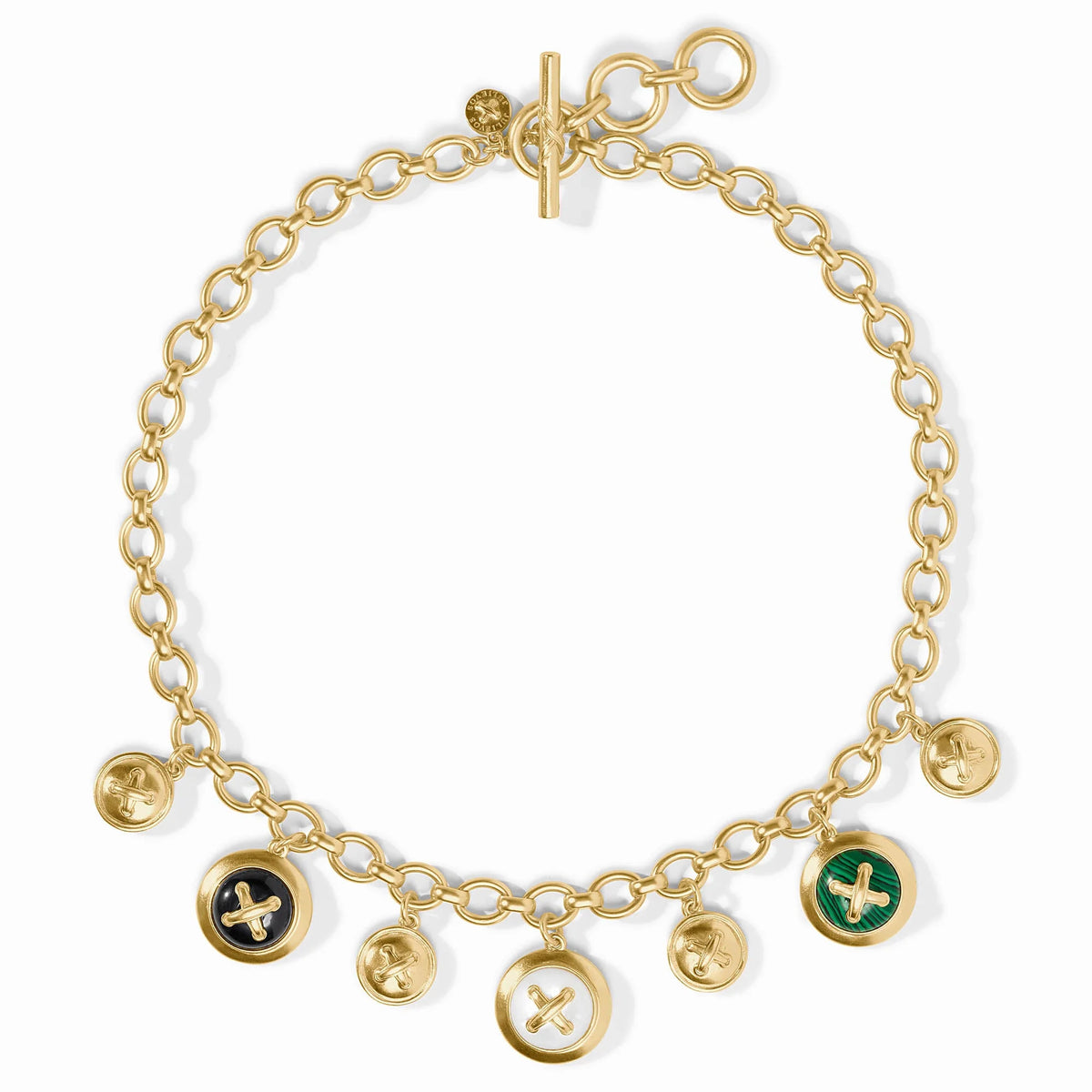 Julie Vos | Essex Charm Necklace - Multi Stone