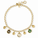 Julie Vos | Essex Charm Necklace - Multi Stone
