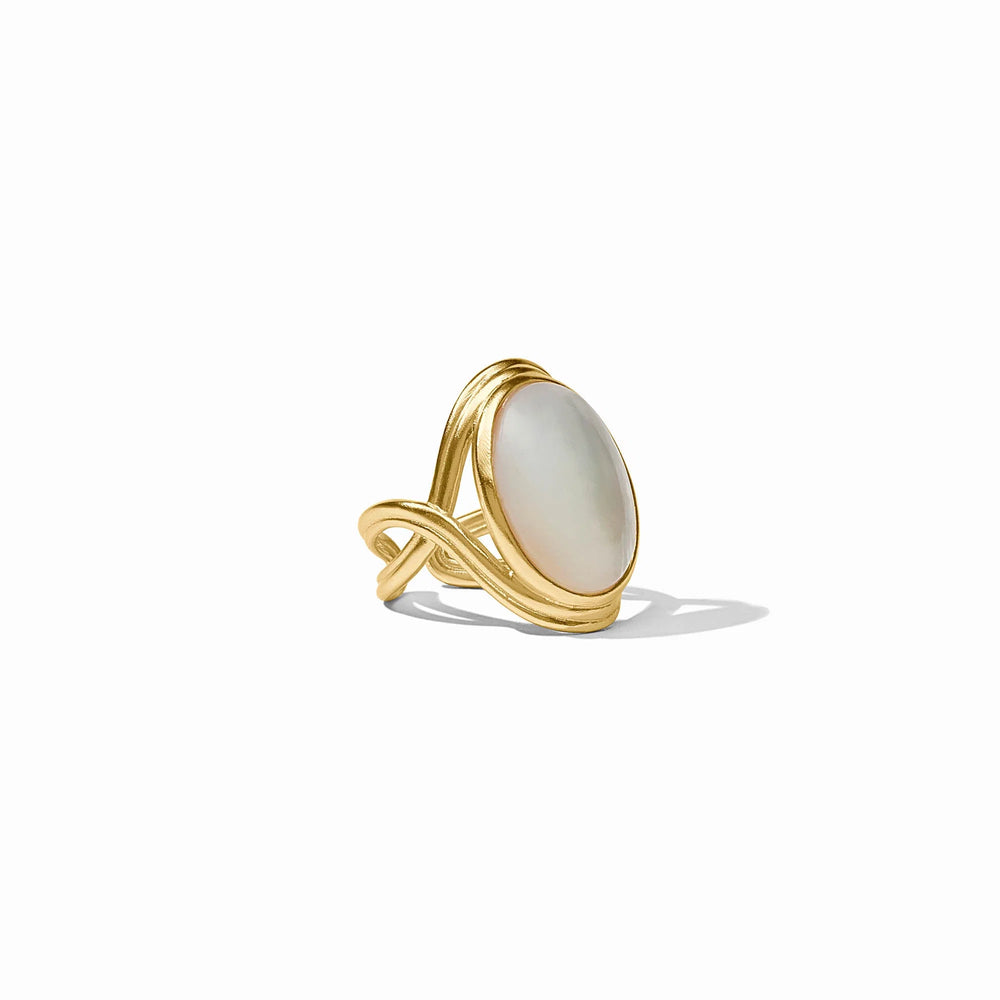 Julie Vos | Essex Statement Ring in Mother of Pearl
