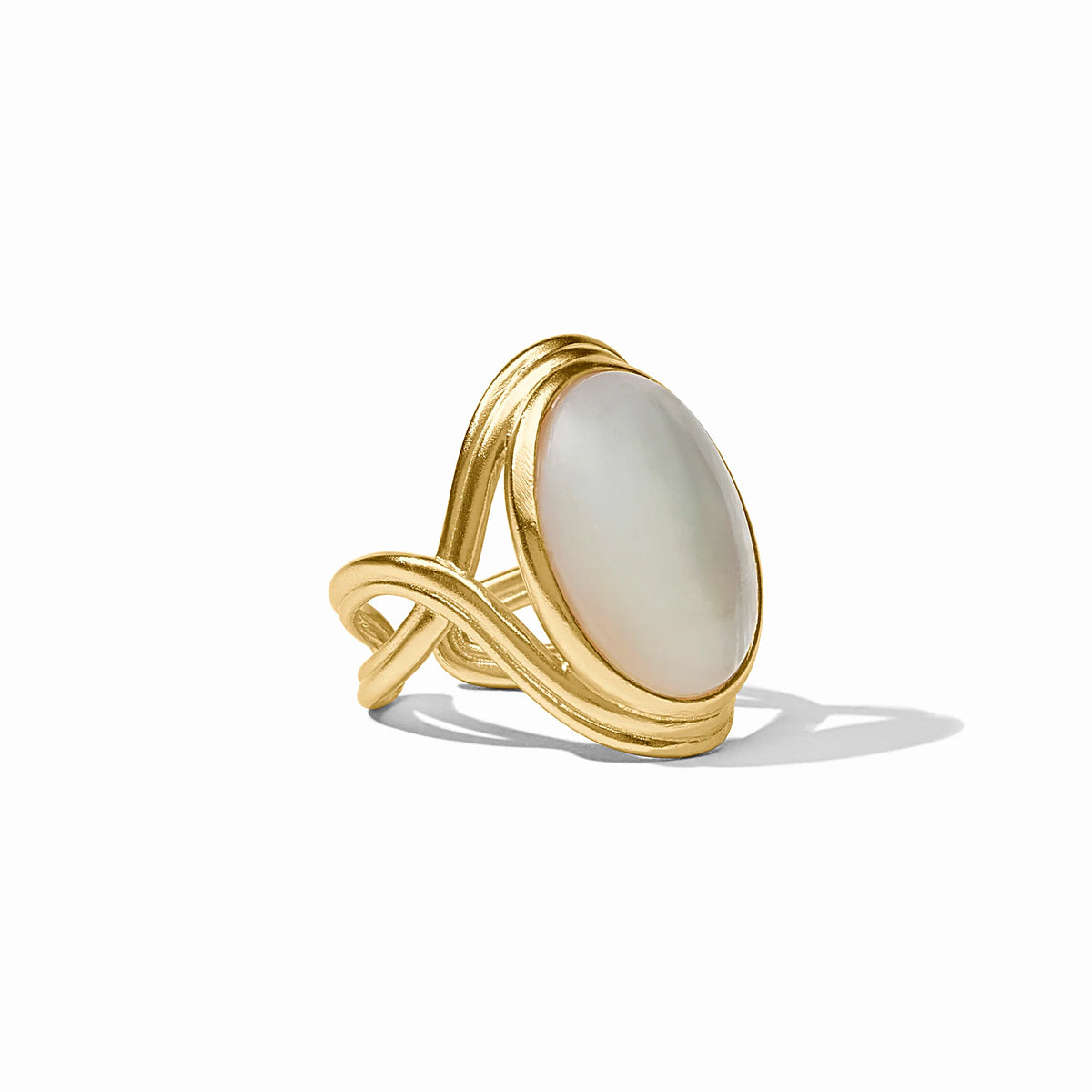 Julie Vos | Essex Statement Ring - Mother of Pearl