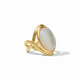 Julie Vos | Essex Statement Ring - Mother of Pearl