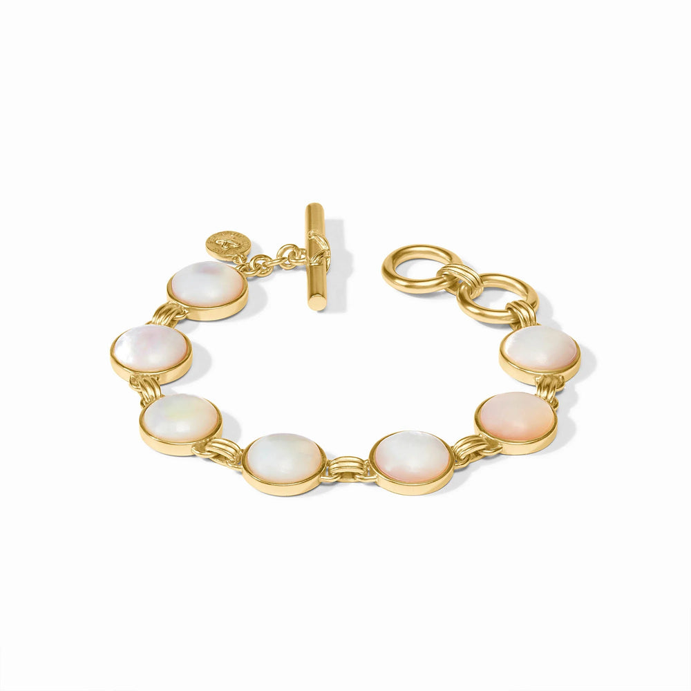Julie Vos | Essex Stone Bracelet in Mother of Pearl