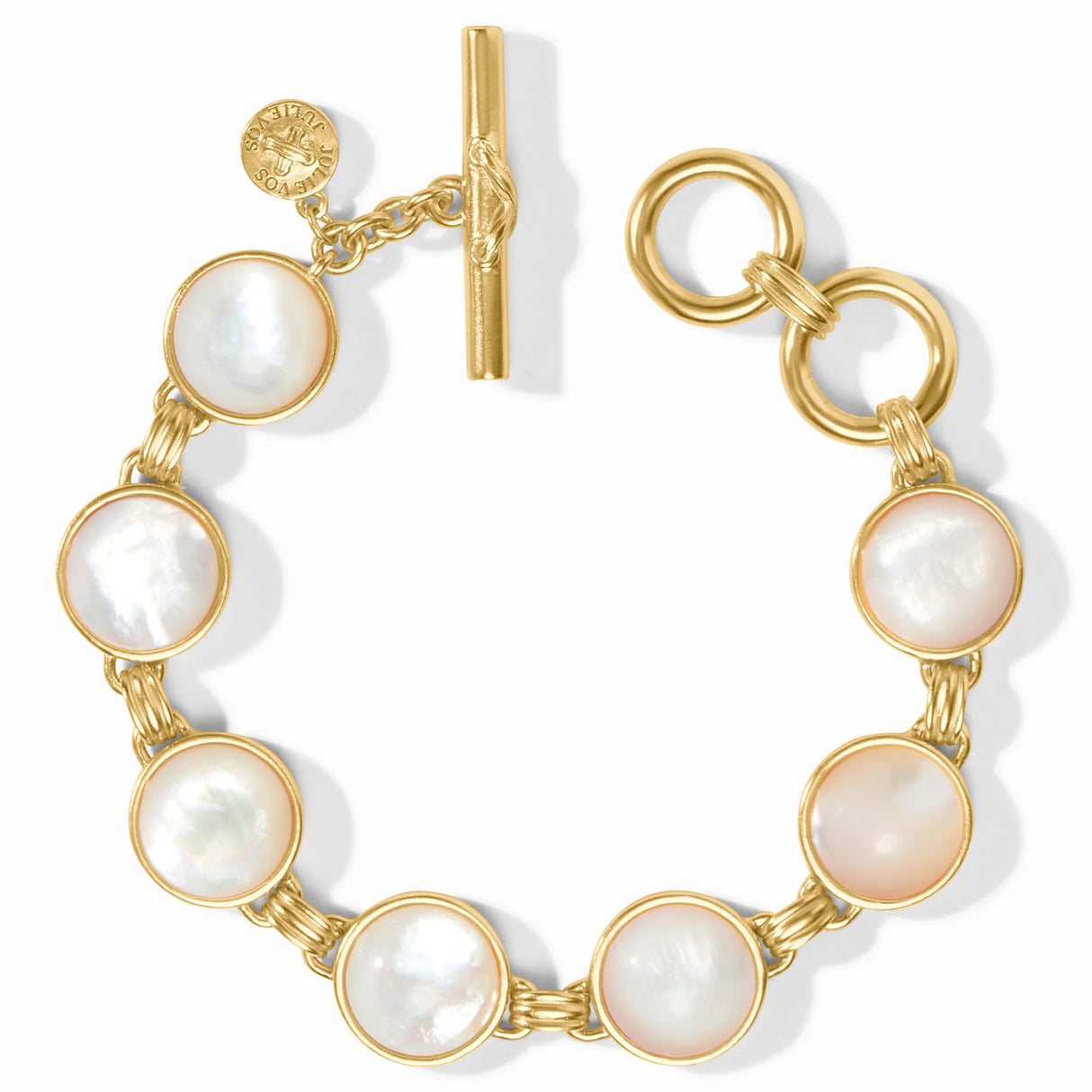 Julie Vos | Essex Stone Bracelet in Mother of Pearl