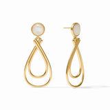 Julie Vos | Essex Stone Earring - Mother of Pearl