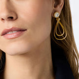 Julie Vos | Essex Stone Earring - Mother of Pearl