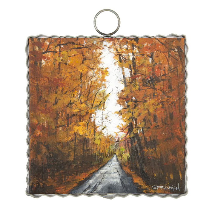 The Round Top Collection | Mini Gallery Fall Road Print