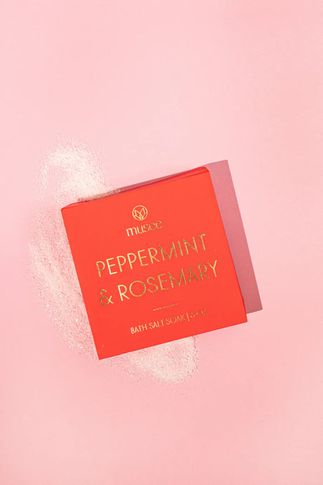 Musee Bath | Peppermint & Rosemary Mini Salt Soak