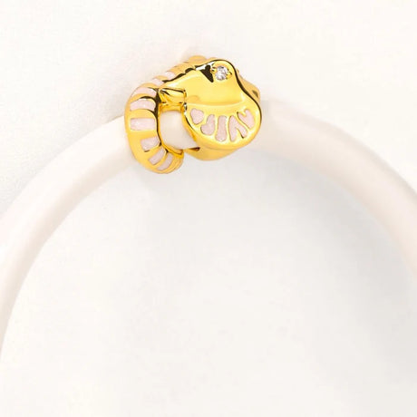 BuDhaGirl | Fauna Elephant All Weather Bangle® (AWB®) - Ivory