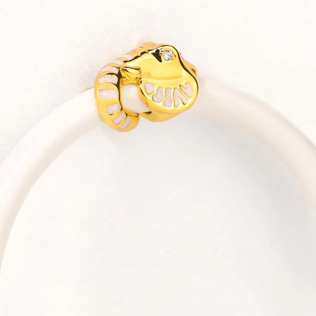 BuDhaGirl | Fauna Elephant All Weather Bangle® (AWB®) - Ivory
