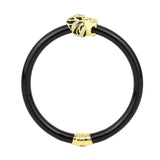 BuDhaGirl | Fauna Lion All Weather Bangle® (AWB®) - Black