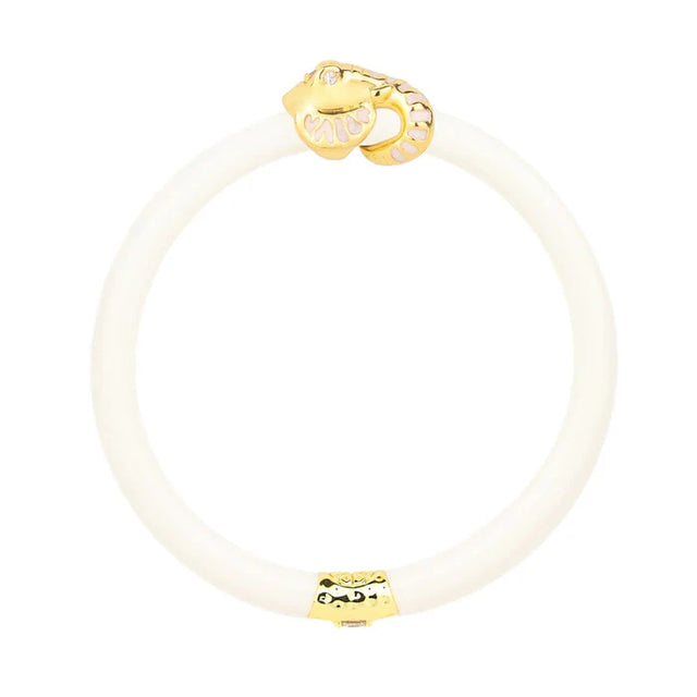 BuDhaGirl | Fauna Elephant All Weather Bangle® (AWB®) - Ivory