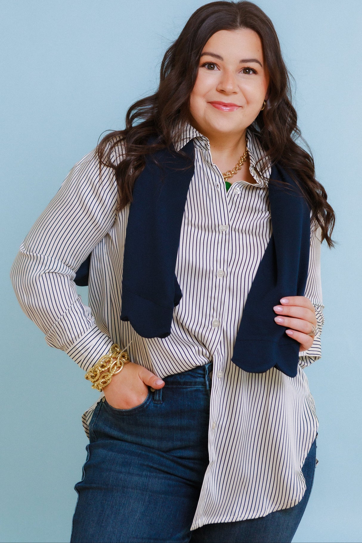 The Callie Striped Top