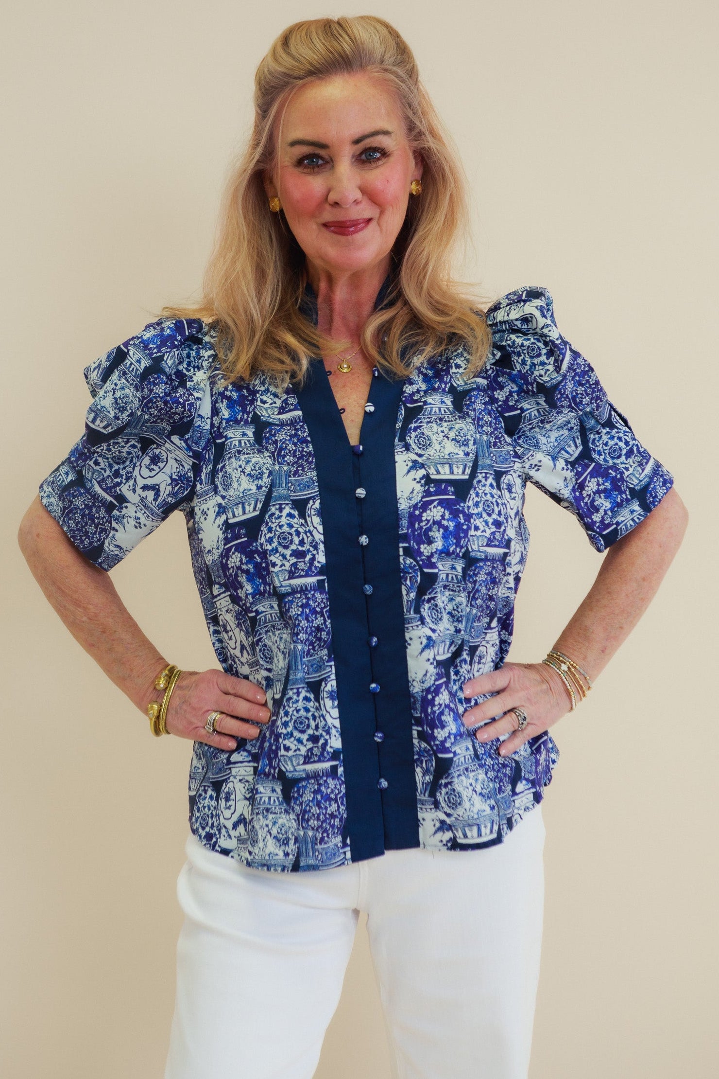 The Anita Floral Top