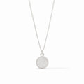 Julie Vos | Fleur-de-Lis Solitaire Necklace - Silver