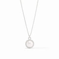 Julie Vos | Fleur-de-Lis Solitaire Necklace - Silver