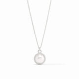 Julie Vos | Fleur-de-Lis Solitaire Necklace - Silver