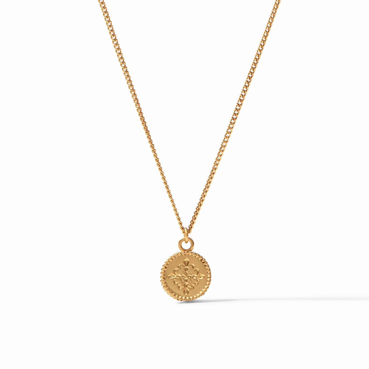 Julie Vos | Fleur-de-Lis Solitaire Necklace