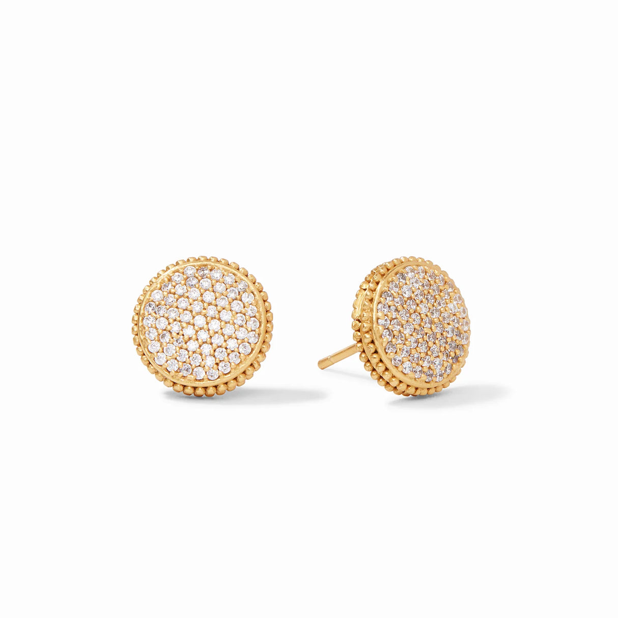 Julie Vos | Fleur-de-Lis Pave Stud