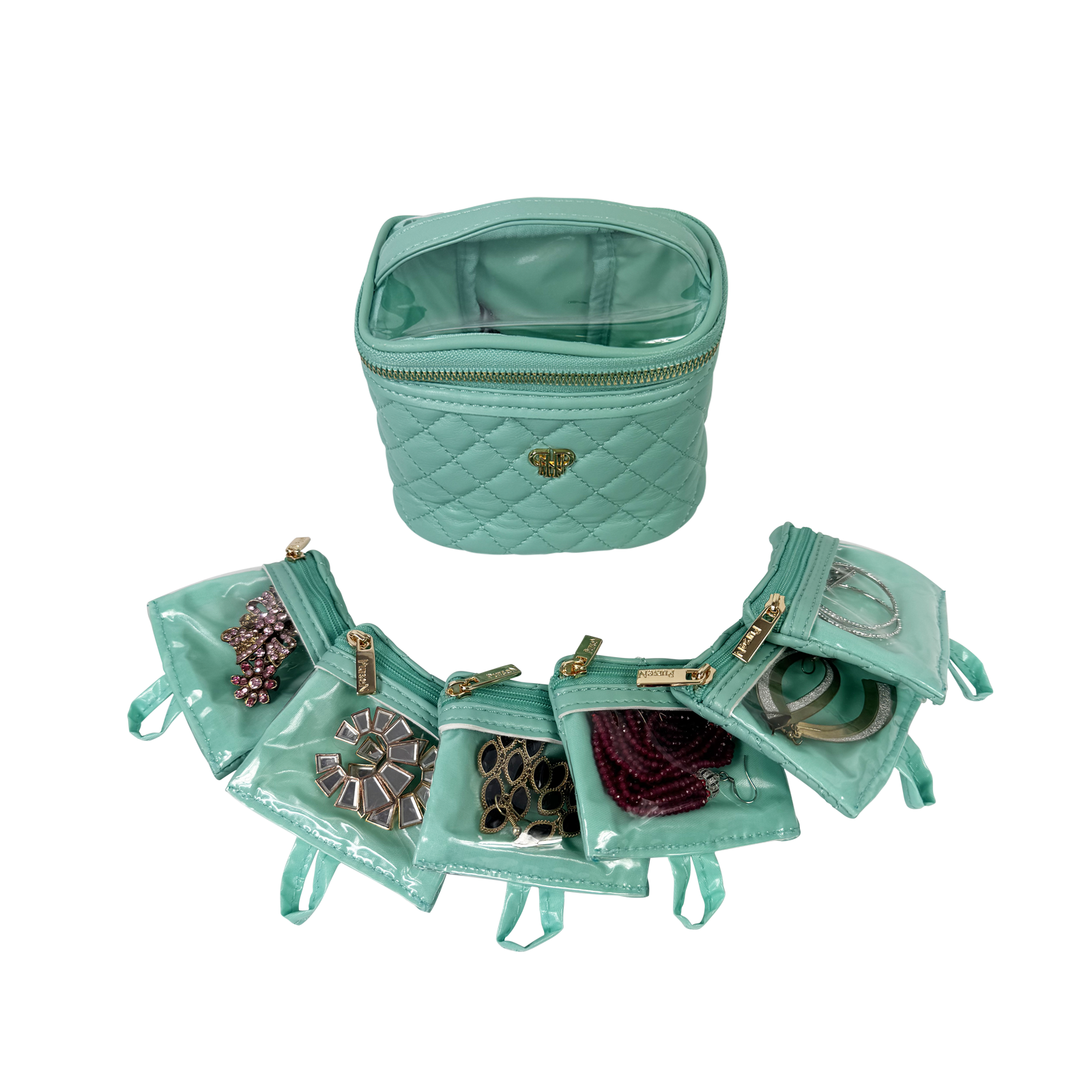 PurseN | Getaway Jewelry Case - Turquoise Quartz