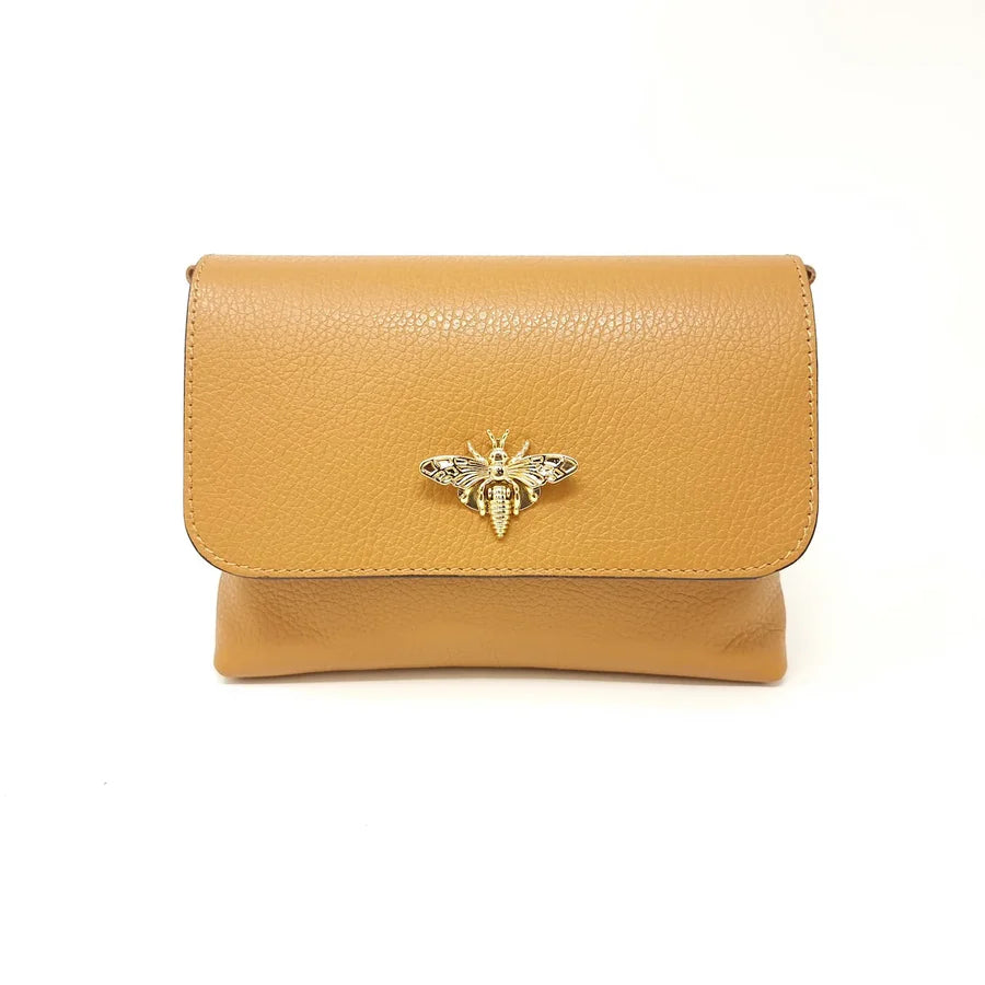 Leather Butterfly Crossbody