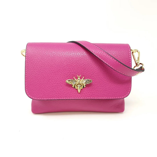 Leather Butterfly Crossbody