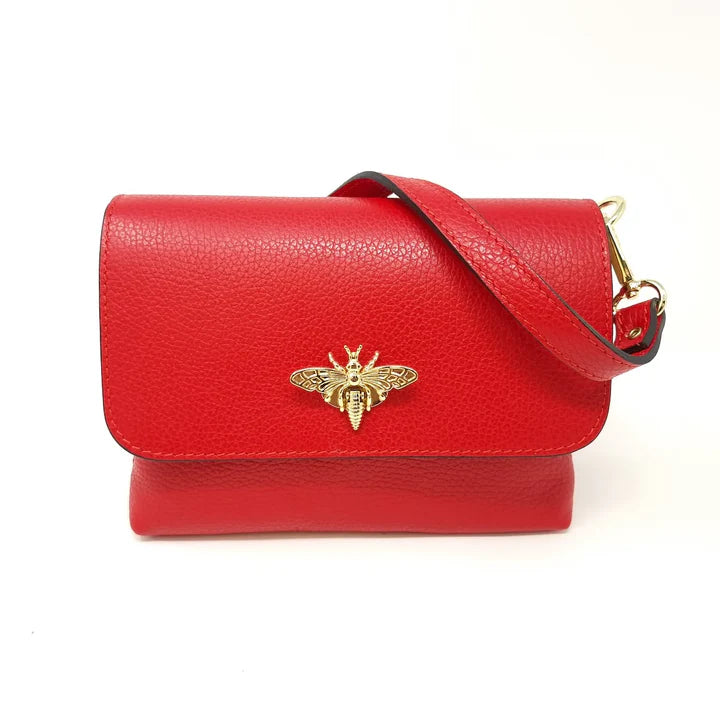 Leather Butterfly Crossbody