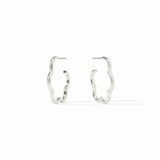 Julie Vos | Gardenia Hoop - Silver