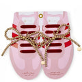 SneakHer Chic Velvet Laces and Bow Charms