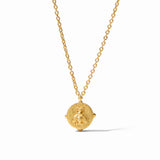 Julie Vos | Honeybee Solitare Necklace in Cubic Zirconia