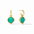 Julie Vos | Honeybee Hoop & Charm Earring- Gold