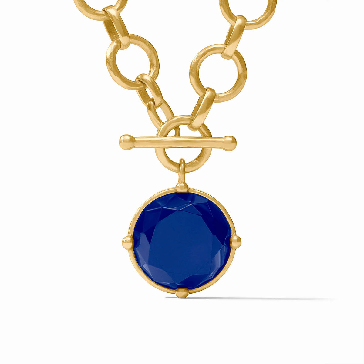 Julie Vos | Honeybee Statement Necklace - Iridescent Sapphire Blue
