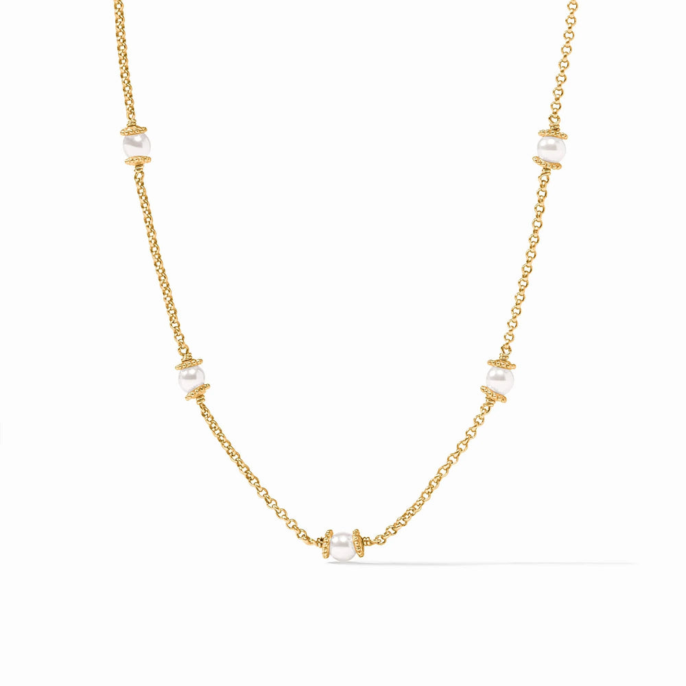 Julie Vos | Hydra Delicate Station Necklace - Gold